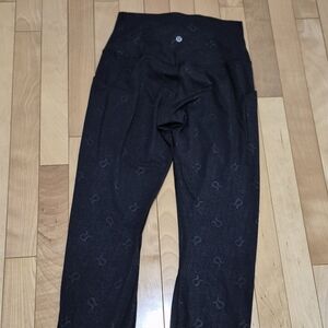 Lululemon Yogo Embossed Black Align High-Rise Pant